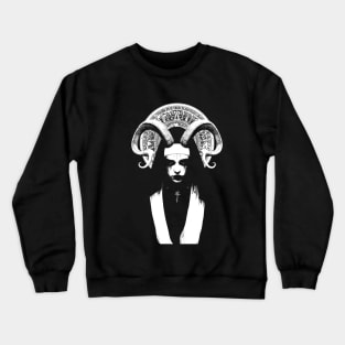 Oracle of Eternity: The Gnostic Priestess Crewneck Sweatshirt